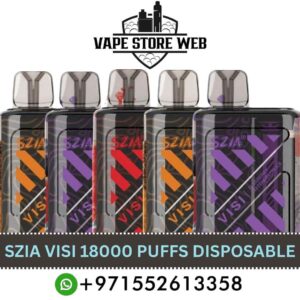 SZIA Visi 18000 Puffs 20MG Disposable Vape In Duabi
