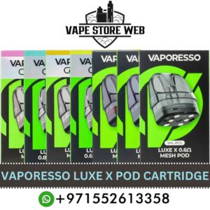 VAPORESSO LUXE X PODS, XR PODS, XR MAX PODS, XR PRO PODS