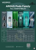 VOOPOO ARGUS PODS CARTRIDGES SHOP IN UAE