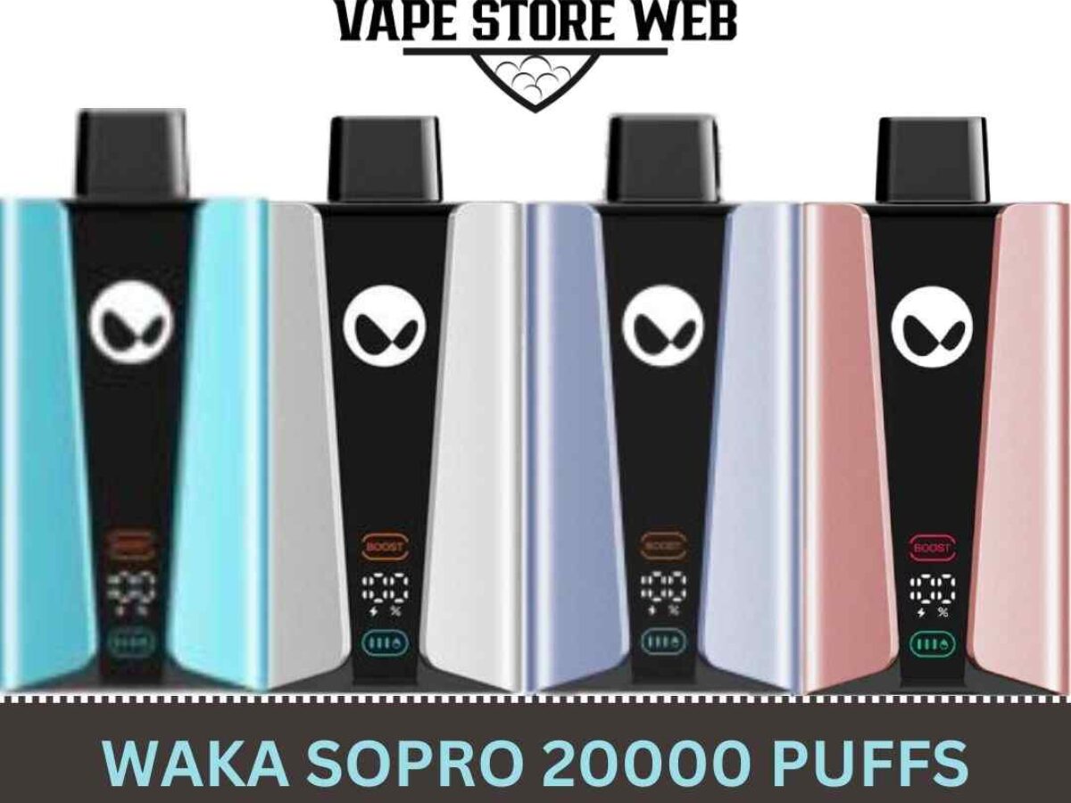 WAKA SoPro 20000 Puffs 50MG Disposable Vape Price in Dubai