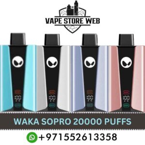 WAKA SoPro 20000 Puffs 50MG Disposable Vape In UAE