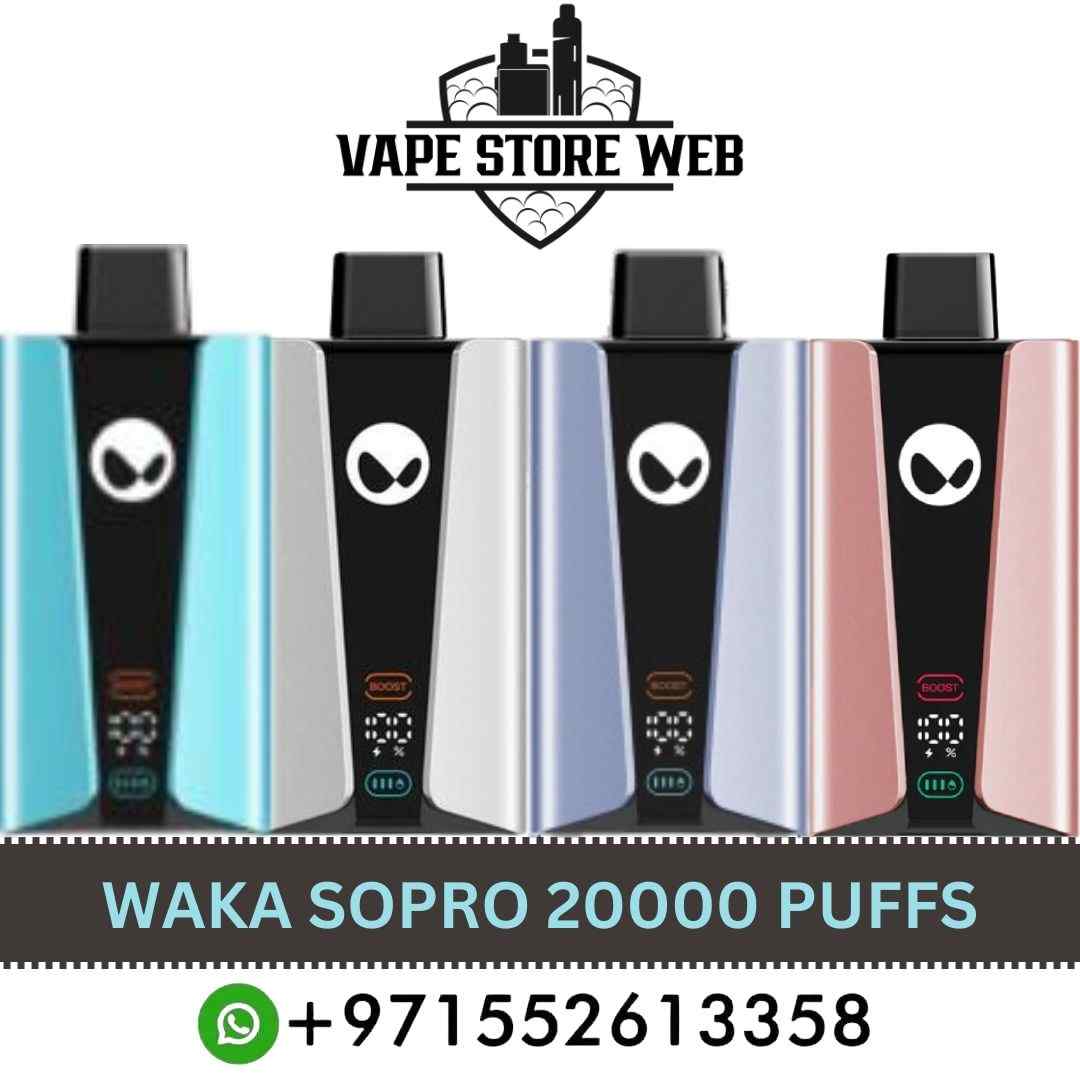 WAKA SoPro 20000 Puffs 50MG Disposable Vape in UAE