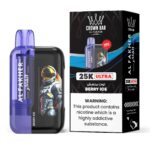 Al Fakher Ultra 25000 Puffs 50MG Disposable Vape Price in Duabi Berry Ice