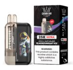 Al Fakher Ultra 25000 Puffs 50MG Disposable Vape Price in Duabi Blackcurrant Ice
