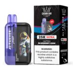 Al Fakher Ultra 25000 Puffs 50MG Disposable Vape Price in Duabi Blueberry Gum
