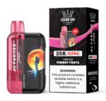 Al Fakher Ultra 25000 Puffs 50MG Disposable Vape Price in Duabi Cherry Fiesta
