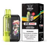 Al Fakher Ultra 25000 Puffs 50MG Disposable Vape Price in Dubai Lemon Mint