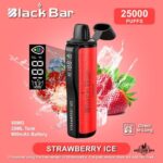 Black Bar 25000 Puffs Disposable Vape in Dubai STRAWBERRY ICE
