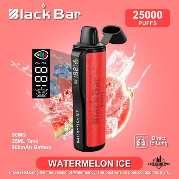 Black Bar 25000 Puffs Disposable Vape in Dubai WATERMELON ICE