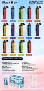 Black Bar 25000 Puffs Disposable Vape