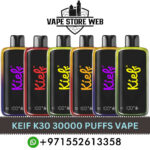 KIEF K30 30000 PUFFS PRICE IN UAE