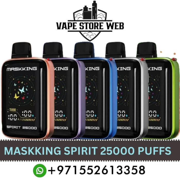 MASKKING Spirit 25000 Puffs 50MG Disposable Vape in Dubai MASKKING Spirit 25000 Puffs 50MG Disposable Vape in Dubai