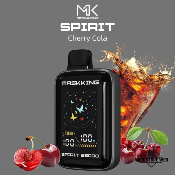 MASKKING Spirit 25000 Puffs 50MG Disposable Vape in Dubai CHERRY COLA