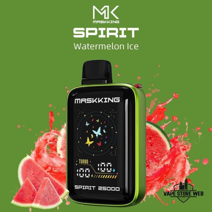 MASKKING Spirit 25000 Puffs 50MG Disposable Vape in Dubai WATERMELON ICE