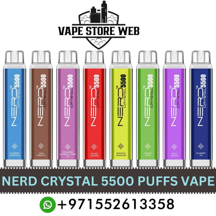 NERD CRYSTAL 5500 PUFFS PRICE IN DUBAI NERD CRYSTAL 5500 PUFFS PRICE IN DUBAI