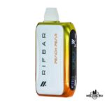 RIFBAR Turbo-X 15000 Puffs 50mg Disposable Vape Price in Dubai Peach Pear