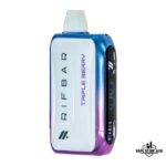 RIFBAR Turbo-X 15000 Puffs 50mg Disposable Vape Price in Dubai Triple Berry
