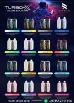 RIFBAR Turbo-X 15000 Puffs 50mg Disposable Vape in UAE