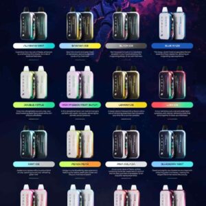 RIFBAR Turbo X 15000 Puffs 50mg Disposable Vape In UAE