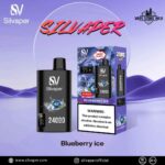 SILVAPER 24000 Puffs 20mg Disposable Vape Price in Dubai Blueberry Ice