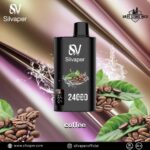 SILVAPER 24000 Puffs 20mg Disposable Vape Price in Dubai Coffee