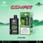 SILVAPER 24000 Puffs 20mg Disposable Vape Price in Dubai Cool Mint