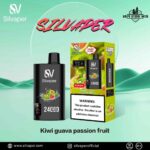 SILVAPER 24000 Puffs 20mg Disposable Vape Price in Dubai Kiwi Passion Fruit