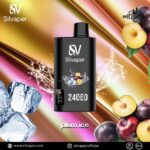 SILVAPER 24000 Puffs 20mg Disposable Vape Price in Dubai Plum Ice