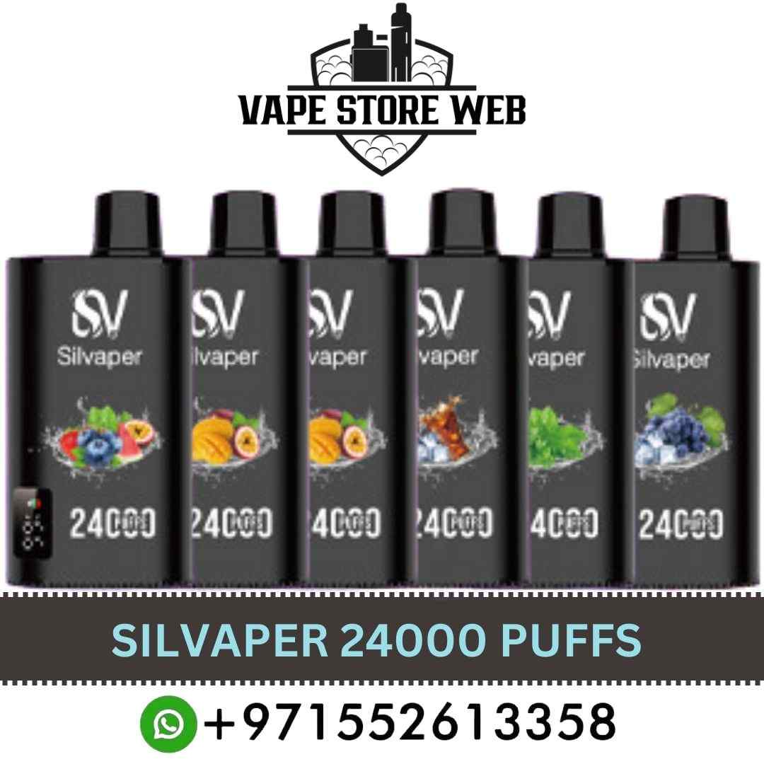 SILVAPER 24000 Puffs 20mg Disposable Vape in Dubai