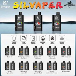 SILVAPER 24000 Puffs 20mg Disposable Vape In UAE
