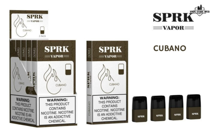 SPRK VAPOR POD CARTRIDGE IN DUBAI CUBANO
