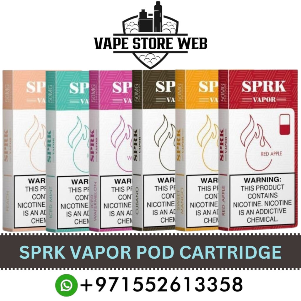 Sprk vapor pod cartridge 50mg replacement pods