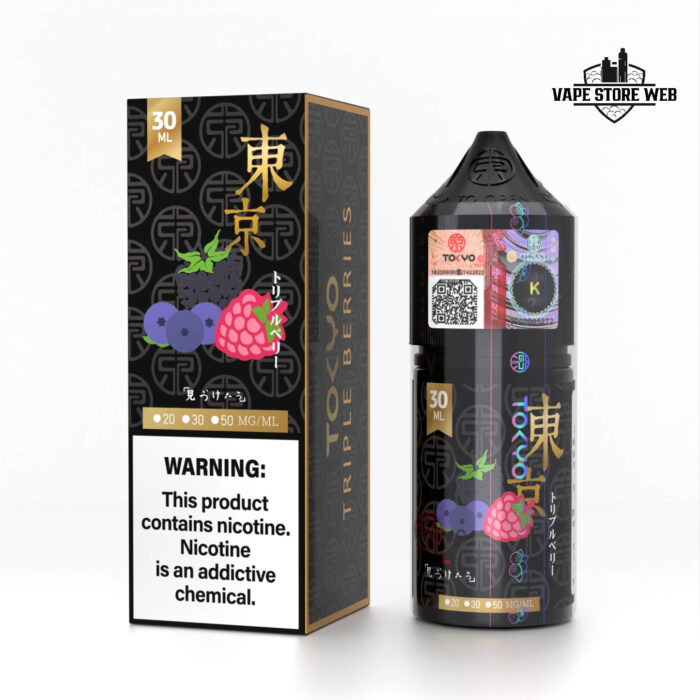 TOKYO GOLDEN SERIES SALTNICS TRIPLE BERRIES