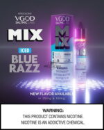 VGOD Mix Saltnic Price in Dubai ICED BLUE RAZZ