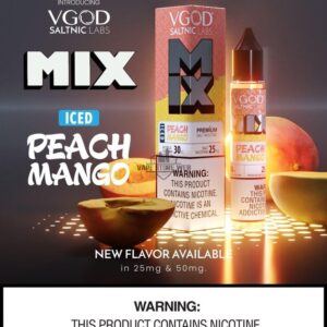 VGOD Mix Saltnic Price In Dubai ICED PEACH MANGO