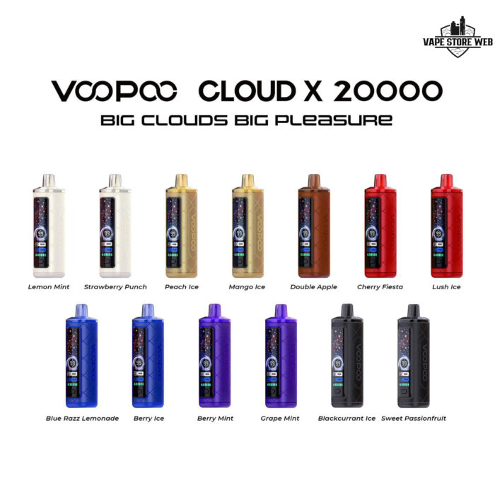 VOOPOO CLOUD X 20000 Puffs Price in UAE