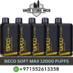 BECO Soft Max 12000 Puffs 20MG Disposable Vape in Dubai