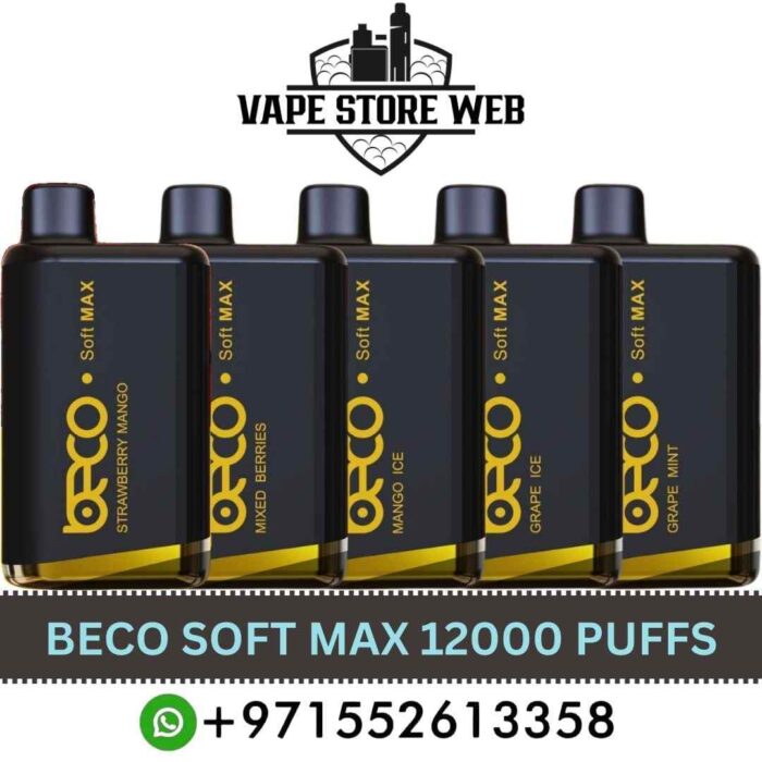 BECO Soft Max 12000 Puffs 20MG Disposable Vape in Dubai