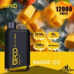 BECO Soft Max 12000 Puffs Disposable Vape Price in Dubai Mango Ice