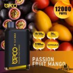 BECO Soft Max 12000 Puffs Disposable Vape Price in Dubai Passion Fruit Mango