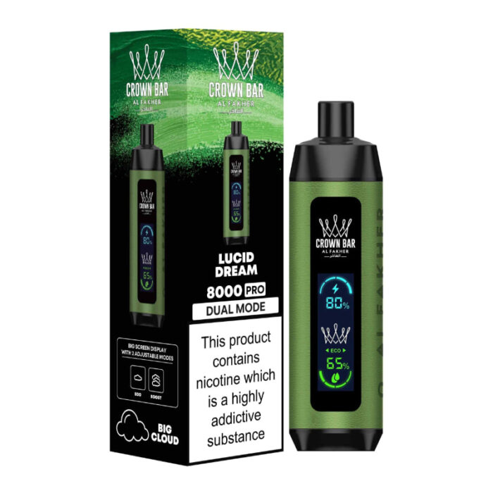 CROWN BAR PRO 8000 PUFFS LUCID DREAM