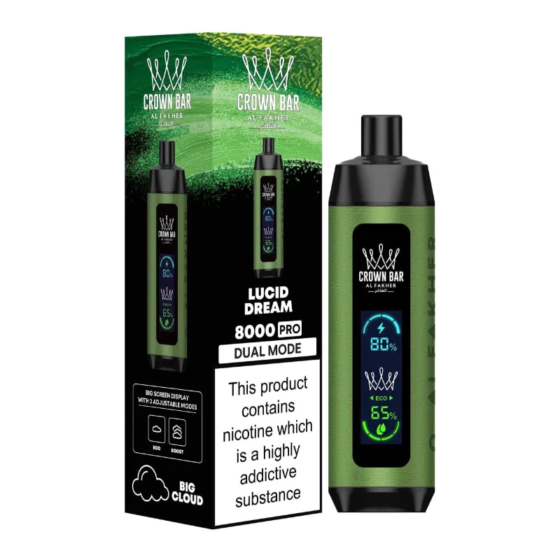 CROWN BAR PRO 8000 PUFFS LUCID DREAM