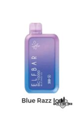 ELF BAR 10000 Puffs 5% Disposable Vape Price in Dubai Blue Razz Ice