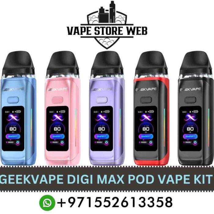 GEEKVAPE Digi Max Pod Vape Kit 3000mAh in Dubai GEEKVAPE Digi Max Pod Vape Kit 3000mAh in Dubai