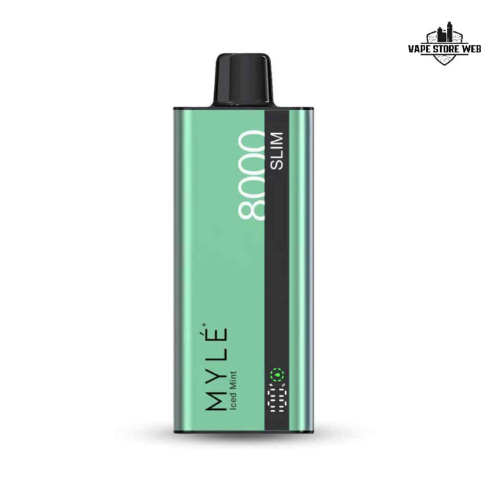 MYLÉ Slim 8000 Puffs Disposable Device Price in Dubai Iced Mint