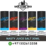 NASTY 30ml Salt Nicotine 35mg & 50mg E-Liquid Price in Dubai