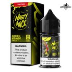 NASTY 30ml Salt Nicotine 35mg & 50mg E-Liquid Price in Dubai Green Mango