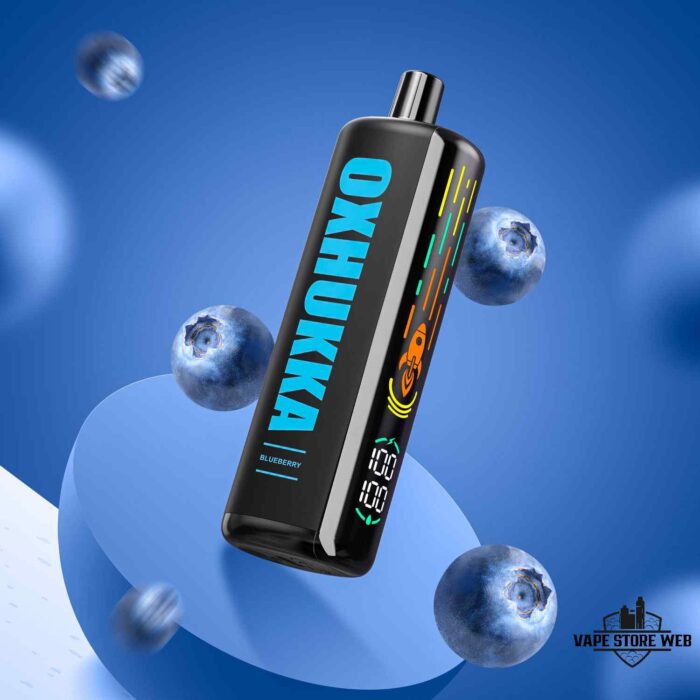 OXBAR Oxhukka 25K Puffs 5MG Disposable Vape Price in Dubai Blueberry
