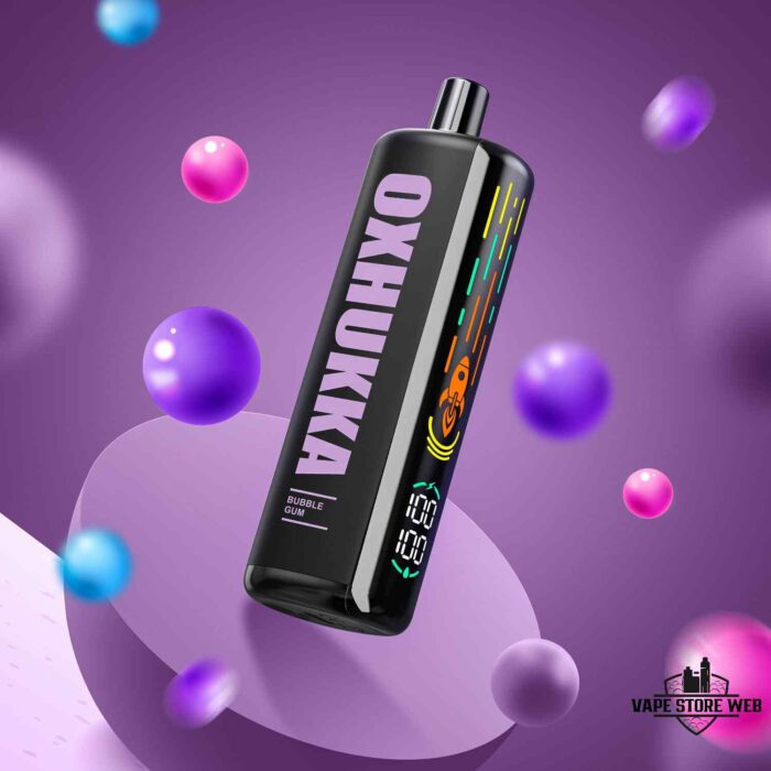 OXBAR Oxhukka 25K Puffs 5MG Disposable Vape Price in Dubai Bubble Gum