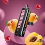 OXBAR Oxhukka 25K Puffs 5MG Disposable Vape Price in Dubai Peach Berry